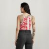 Printed Tank Top Cropped Ultra Slim