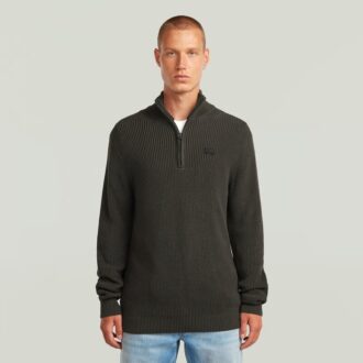 Pullover Half Zip Knit