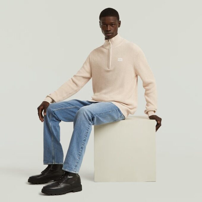 Pullover Half Zip Knit Pullover Half Zip Knit