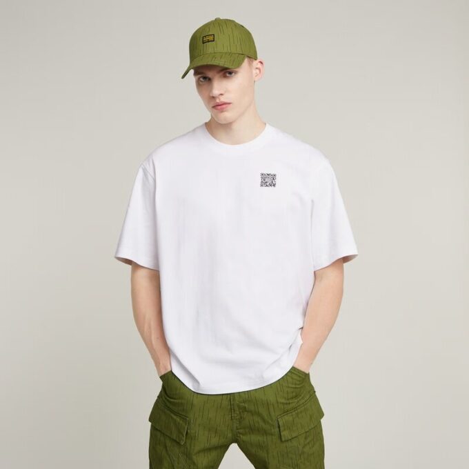 QR Mini Maxi Boxy T-Shirt QR Mini Maxi Boxy T-Shirt