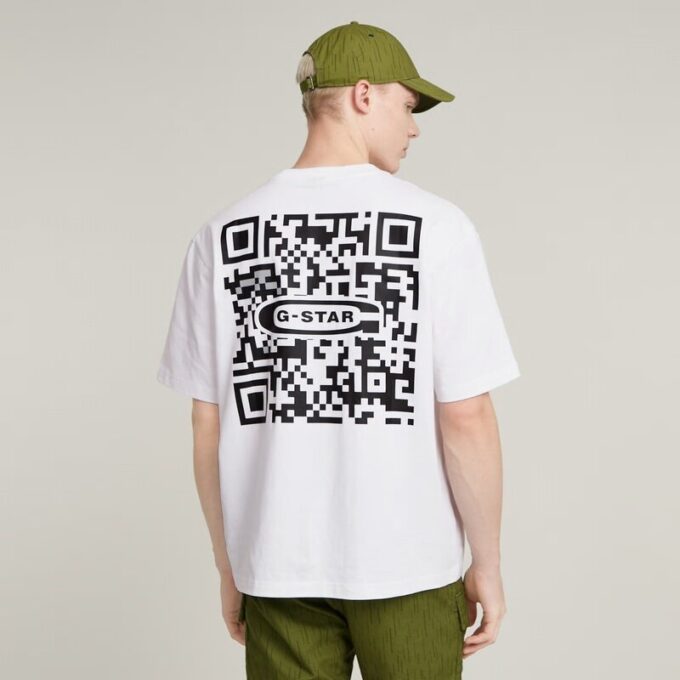 QR Mini Maxi Boxy T-Shirt QR Mini Maxi Boxy T-Shirt