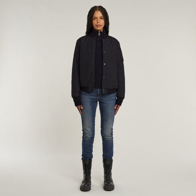 Quilted Bomber Quilted Bomber