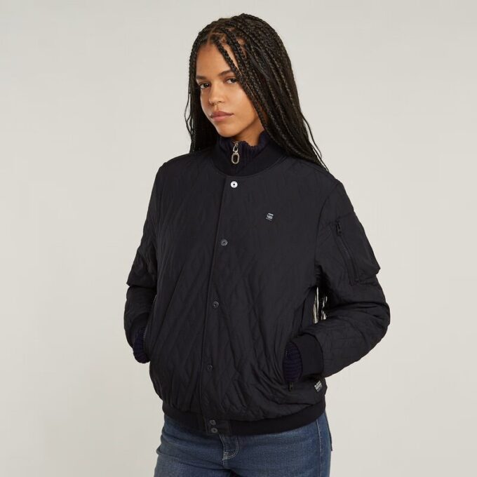 Quilted Bomber Quilted Bomber
