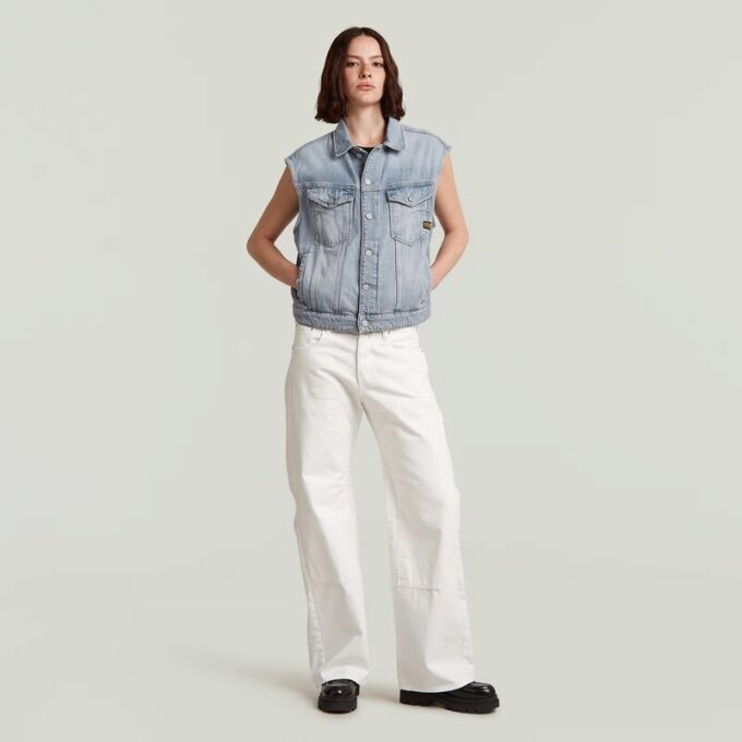 Relaxed Denim Vest