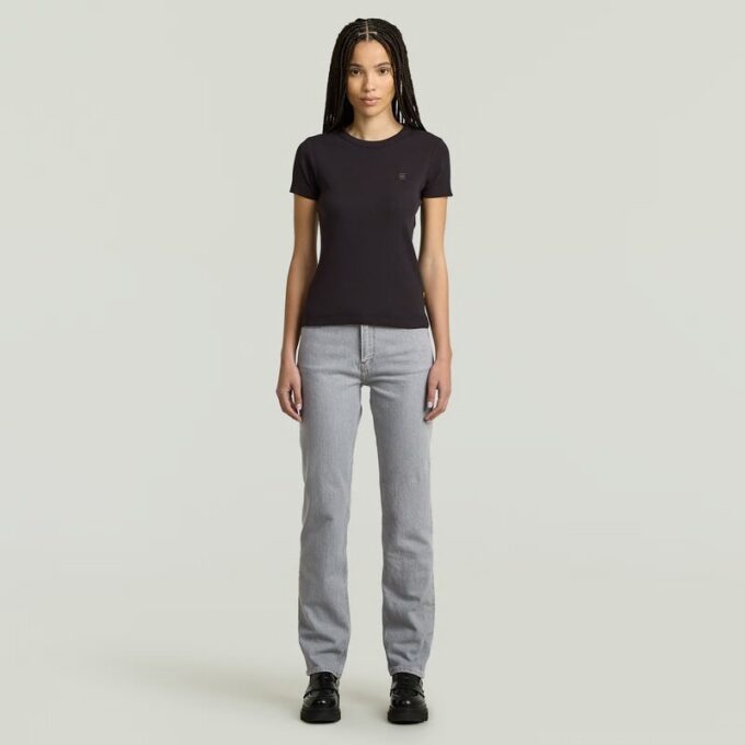 Rib Cap Sleeve T-Shirt Rib Cap Sleeve T-Shirt