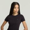 Rib Cap Sleeve T-Shirt Rib Cap Sleeve T-Shirt