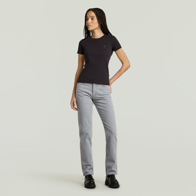 Rib Cap Sleeve T-Shirt Rib Cap Sleeve T-Shirt