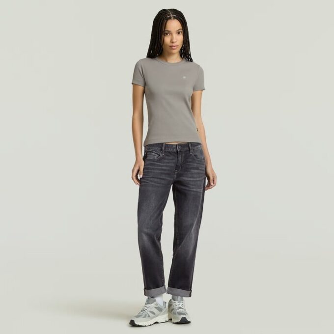 Rib Cap Sleeve T-Shirt Rib Cap Sleeve T-Shirt