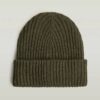 Rib Knit Beanie