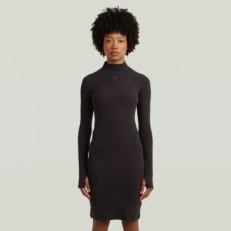 Rib Slim Dress