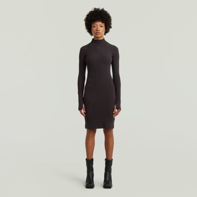 Rib Slim Dress Rib Slim Dress