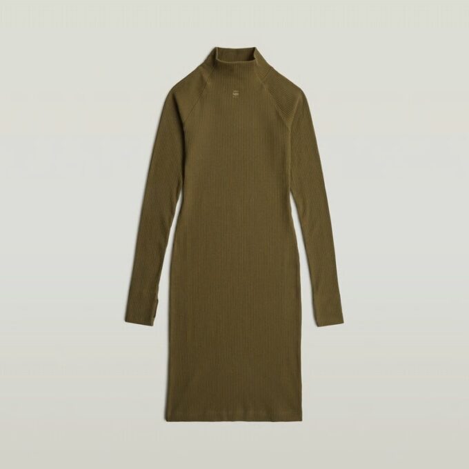 Rib Slim Dress Rib Slim Dress