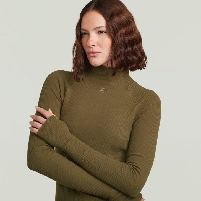 Rib Slim Dress Rib Slim Dress