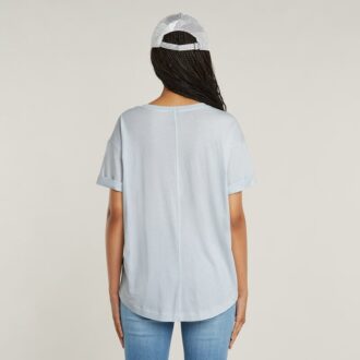 Rolled Up Sleeve Boyfriend Top