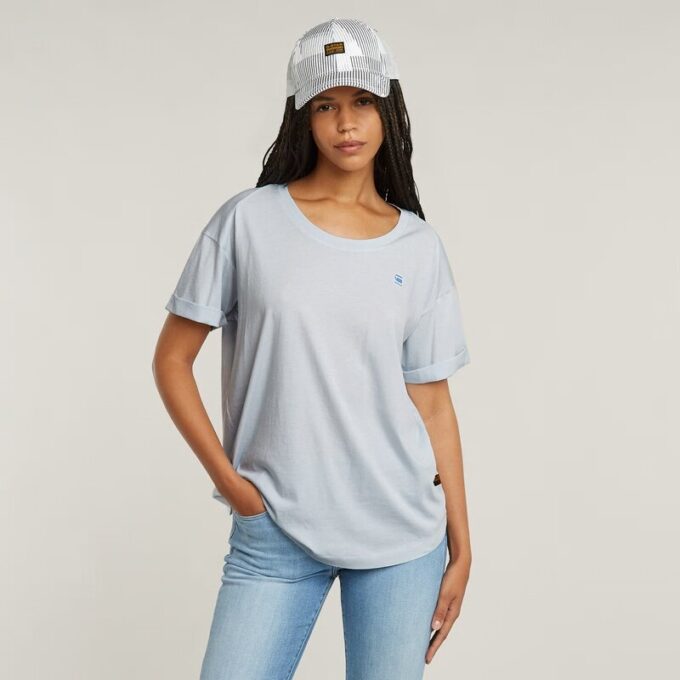 Rolled Up Sleeve Boyfriend Top Rolled Up Sleeve Boyfriend Top