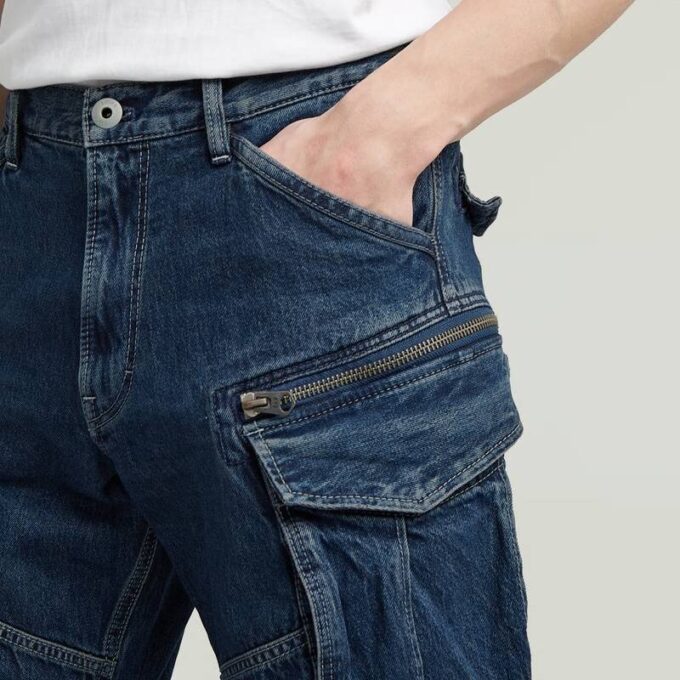 Rovic 3D Loose Denim Jeans