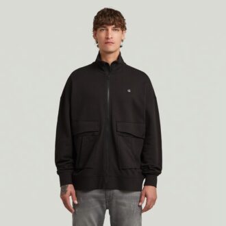 Rovic Full Zip Loose Sweater