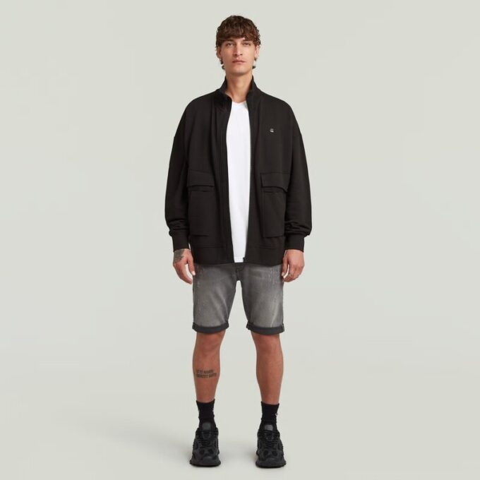 Rovic Full Zip Loose Sweater Rovic Full Zip Loose Sweater