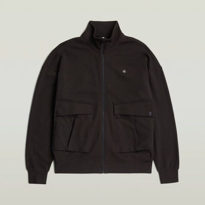 Rovic Full Zip Loose Sweater Rovic Full Zip Loose Sweater