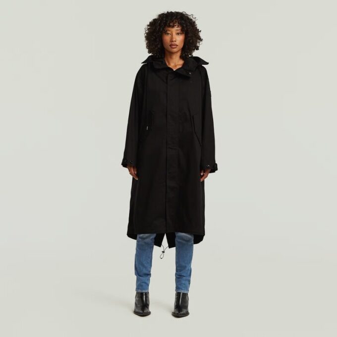 Rovic Hooded Loose Parka