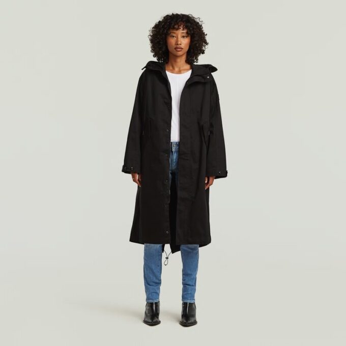 Rovic Hooded Loose Parka