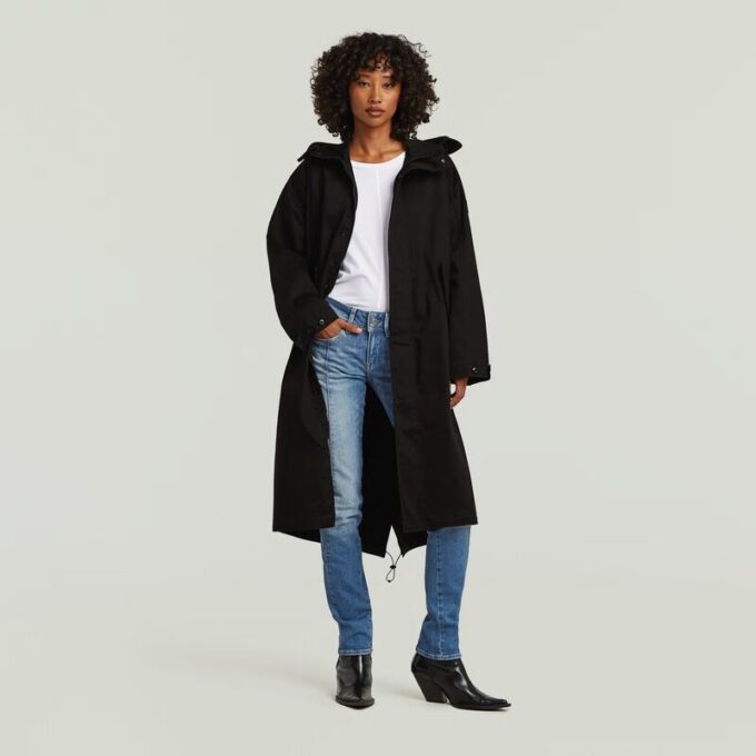Rovic Hooded Loose Parka