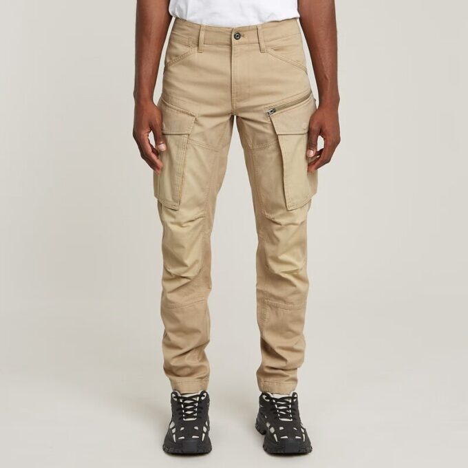 Rovic Zip 3D Regular Tapered Pants