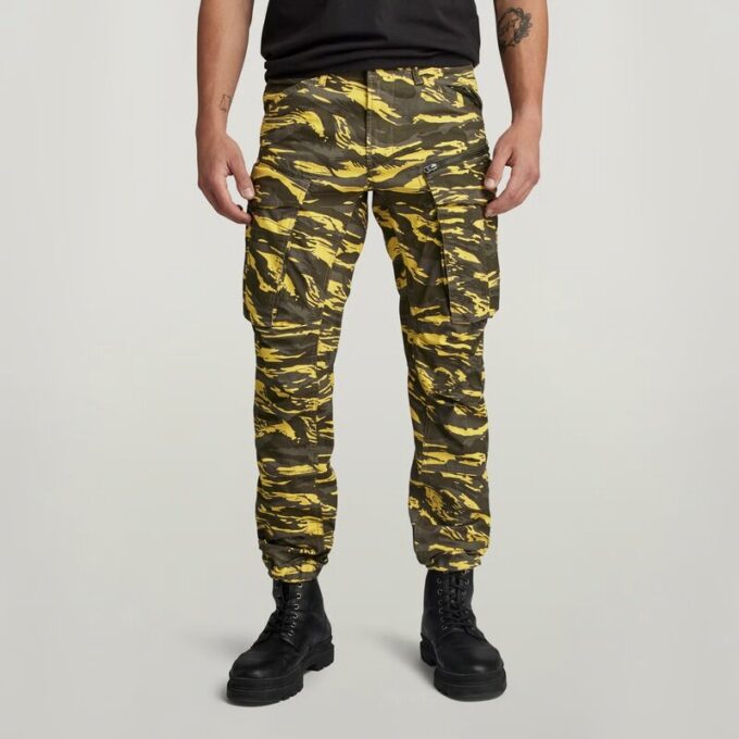 Rovic Zip 3D Regular Tapered Pants