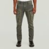 Rovic Zip 3D Regular Tapered Pants