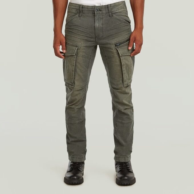 Rovic Zip 3D Regular Tapered Pants