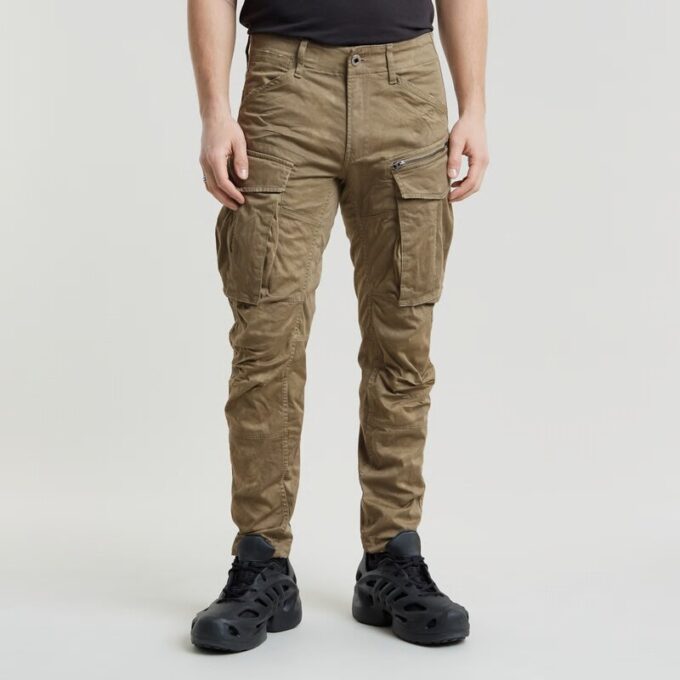 Rovic Zip 3D Regular Tapered Pants