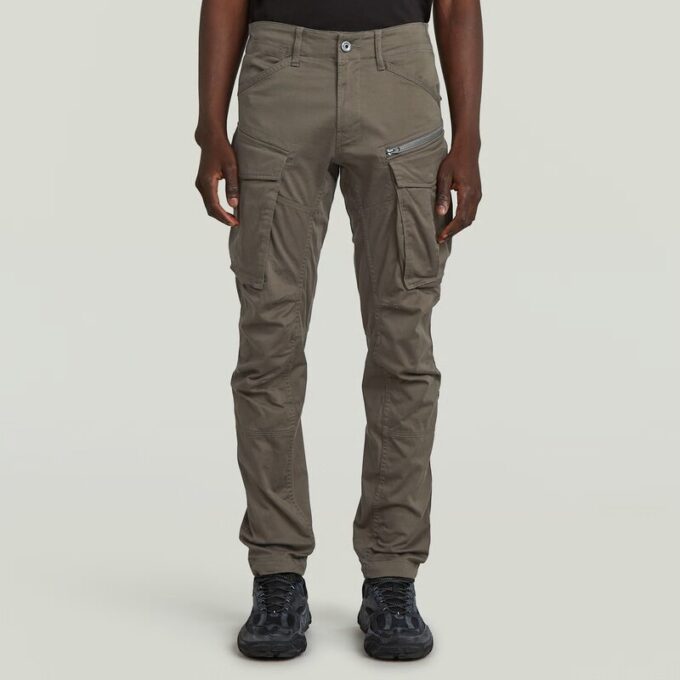 Rovic Zip 3D Regular Tapered Pants