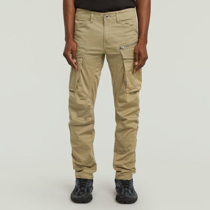 Rovic Zip 3D Regular Tapered Pants