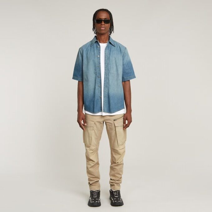 Rovic Zip 3D Regular Tapered Pants