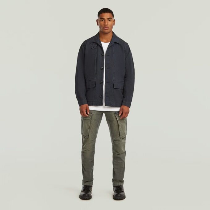 Rovic Zip 3D Regular Tapered Pants