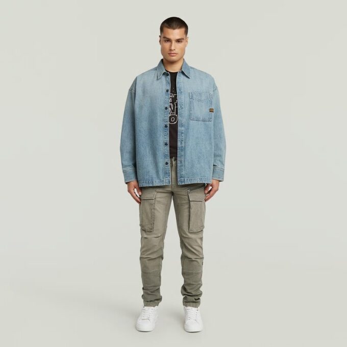 Rovic Zip 3D Regular Tapered Pants Rovic Zip 3D Regular Tapered Pants