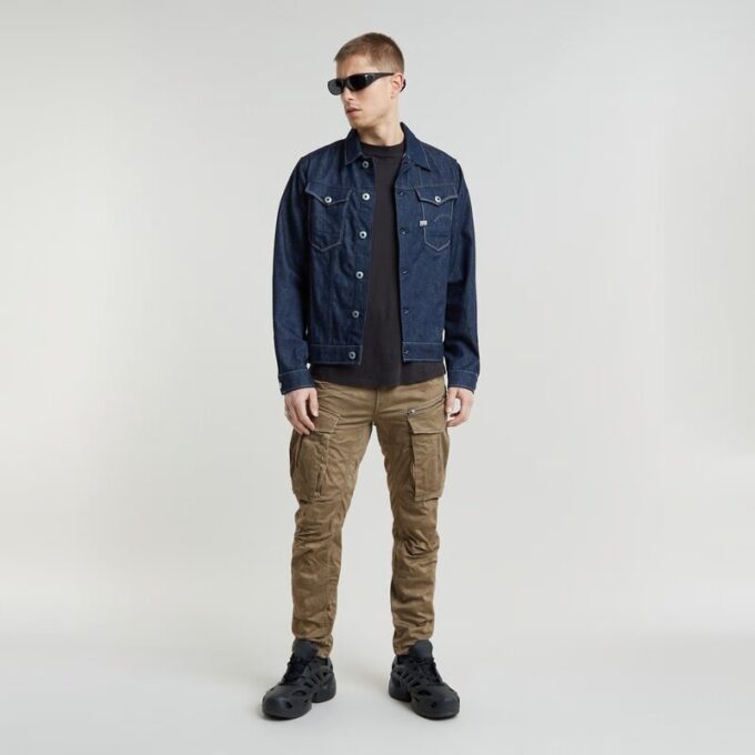 Rovic Zip 3D Regular Tapered Pants