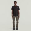 Rovic Zip 3D Regular Tapered Pants