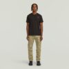 Rovic Zip 3D Regular Tapered Pants