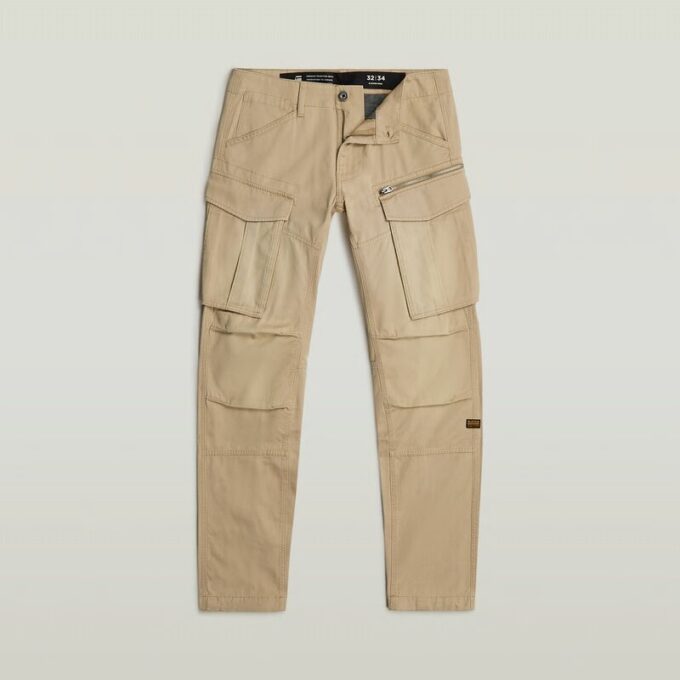 Rovic Zip 3D Regular Tapered Pants