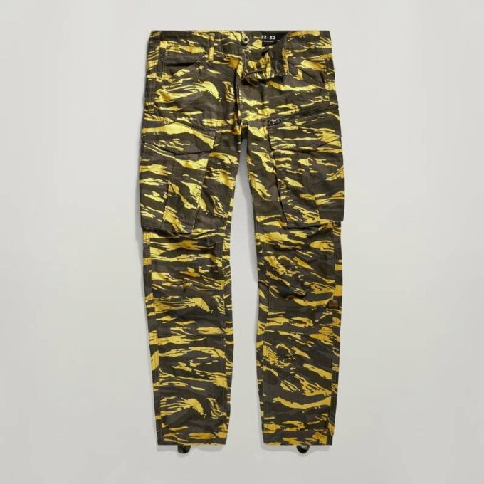 Rovic Zip 3D Regular Tapered Pants