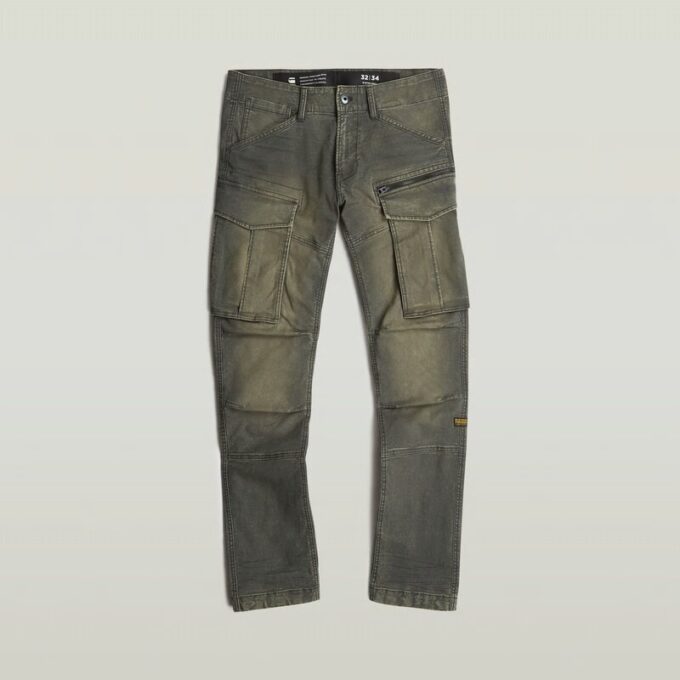 Rovic Zip 3D Regular Tapered Pants