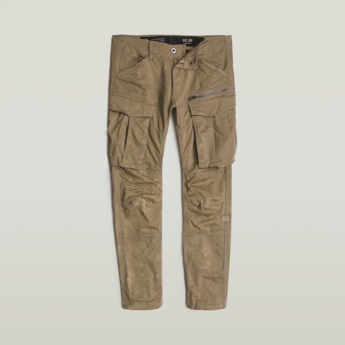 Rovic Zip 3D Regular Tapered Pants