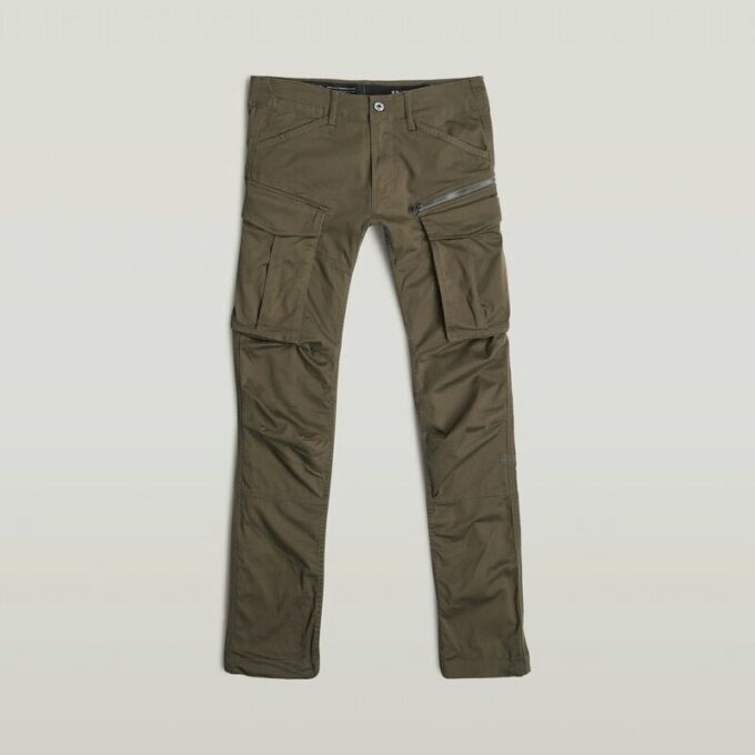 Rovic Zip 3D Regular Tapered Pants