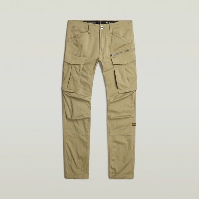 Rovic Zip 3D Regular Tapered Pants