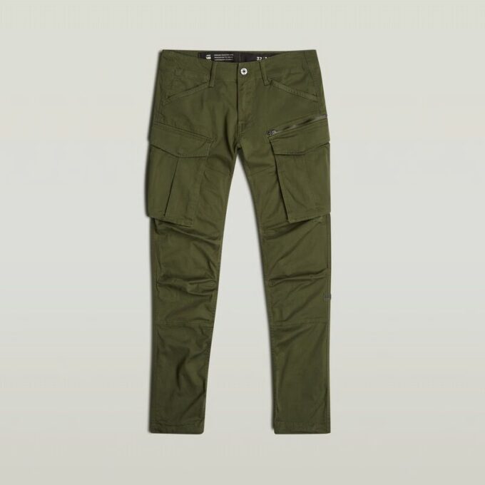 Rovic Zip 3D Regular Tapered Pants