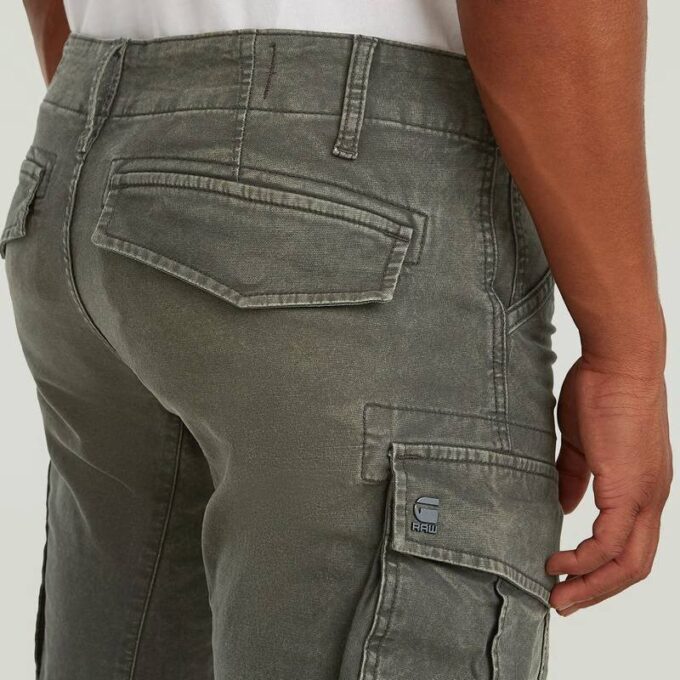 Rovic Zip 3D Regular Tapered Pants