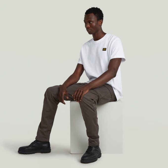 Rovic Zip 3D Regular Tapered Pants