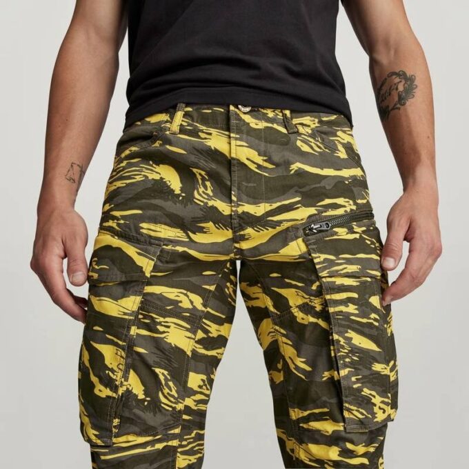 Rovic Zip 3D Regular Tapered Pants