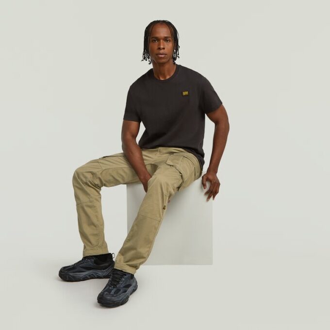 Rovic Zip 3D Regular Tapered Pants